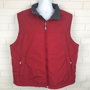LL Bean Red Vest